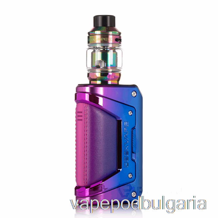 Vape 10000 Дръпки Geek Vape L200 Aegis Legend 2 200w Starter Kit Purple Rainbow